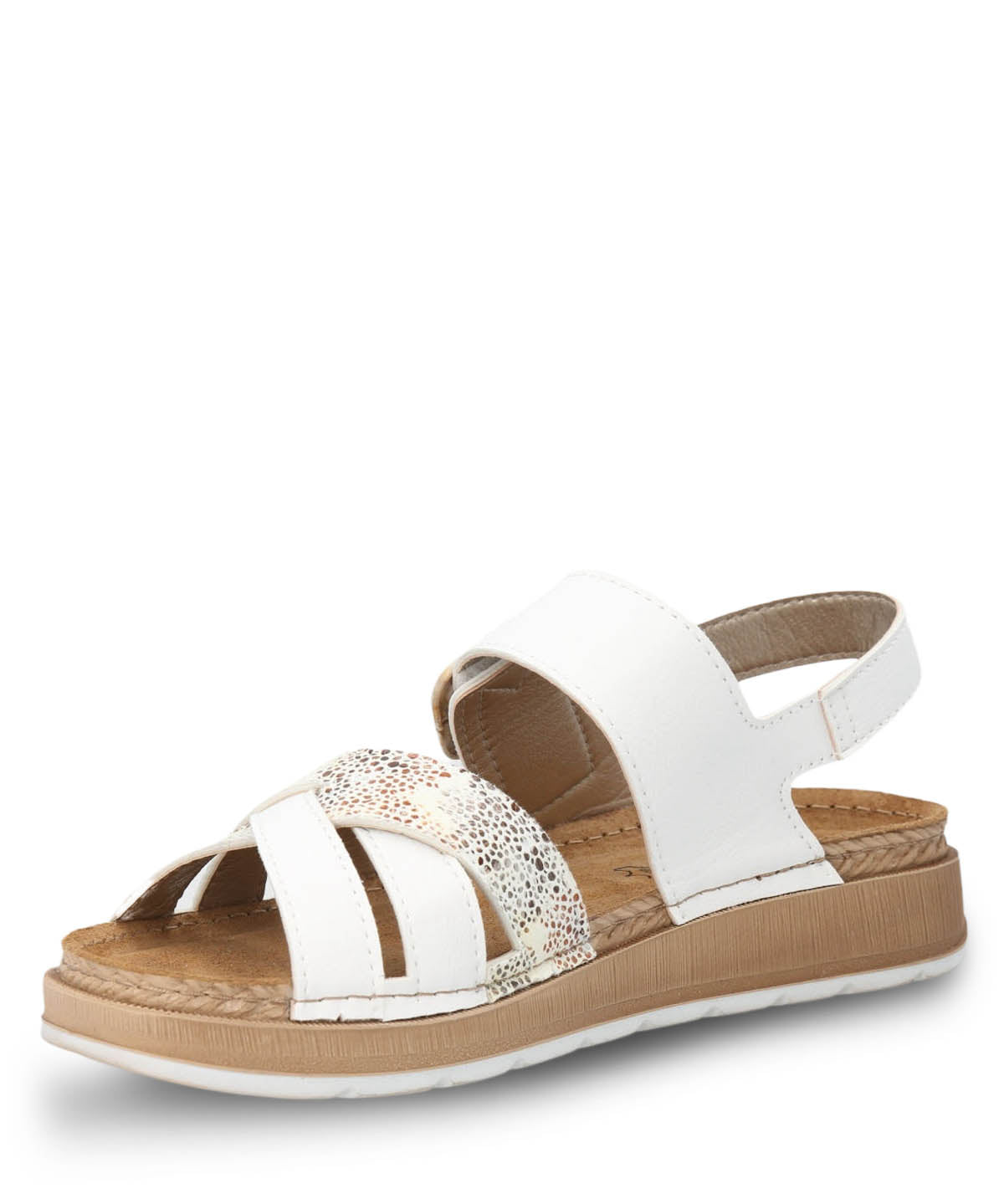 Sandalia Belana Mujer Blanca Hush Puppies