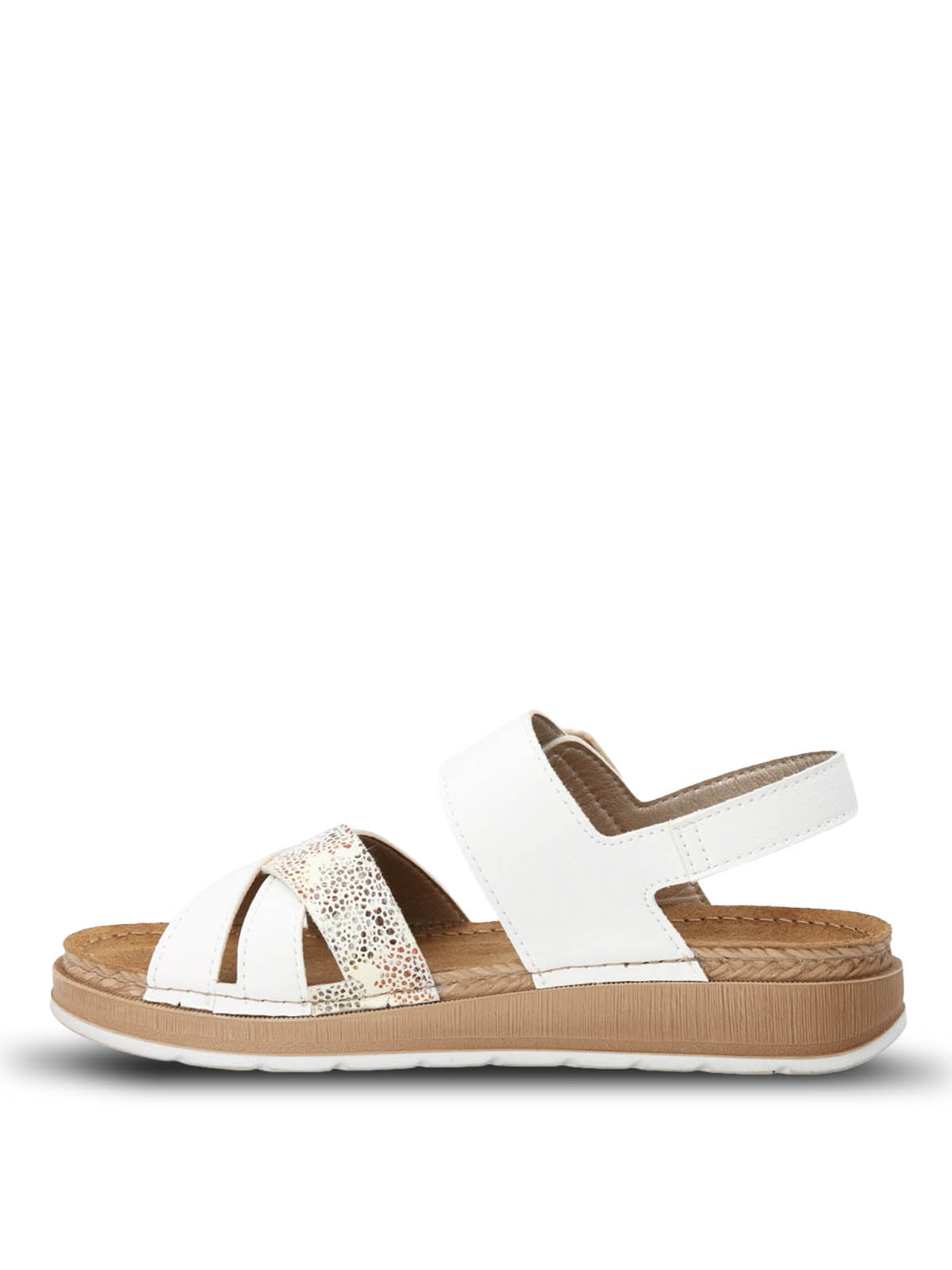 Sandalia Belana Mujer Blanca Hush Puppies