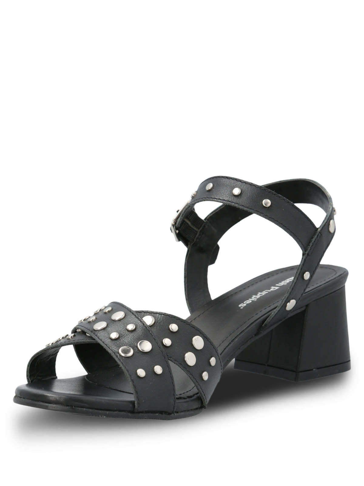 Sandalia Vestir Mujer Cuero Casale Negra Hush Puppies | Hush Puppies