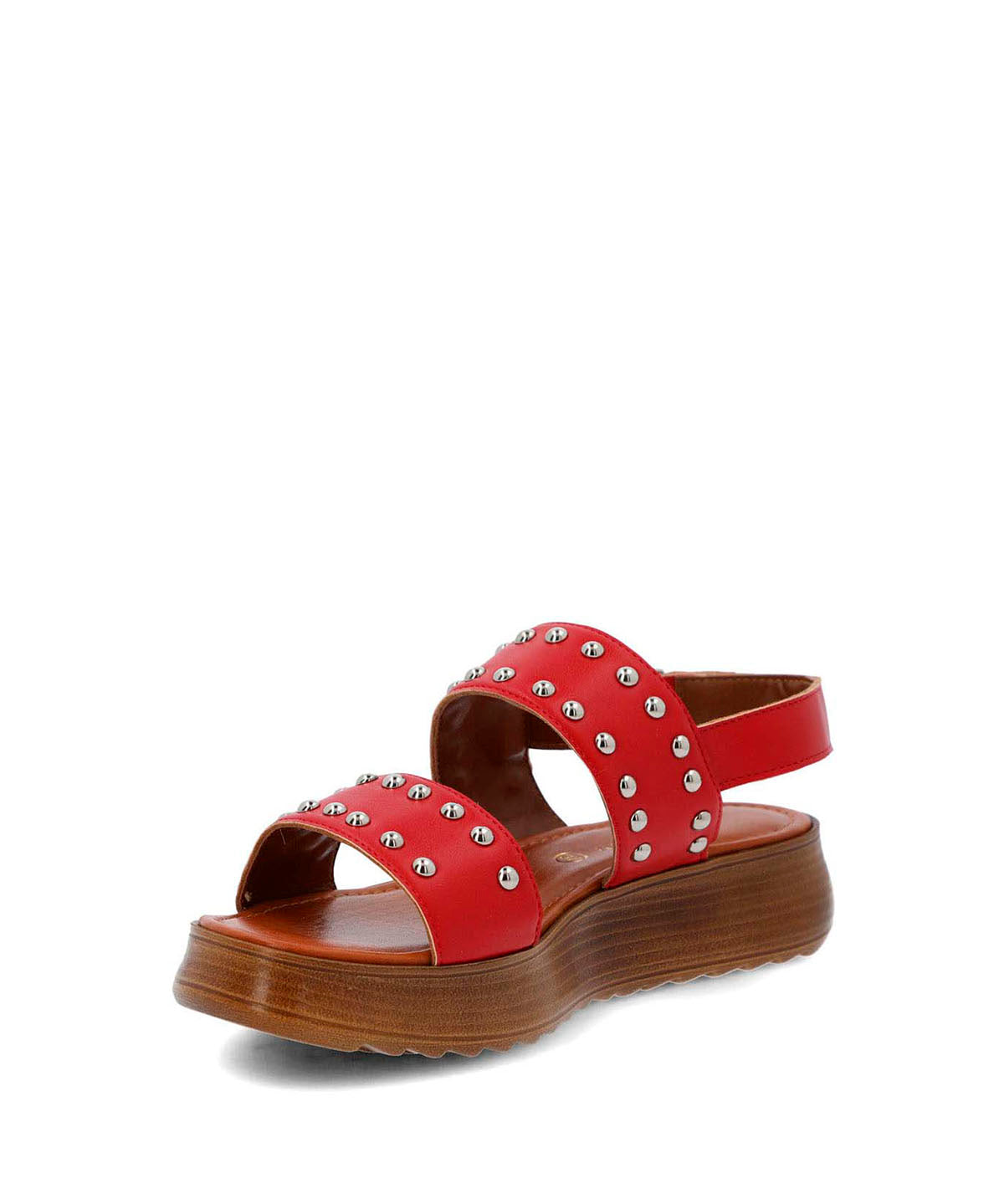 Sandalia Cerutti Mujer Merrada Roja Hush Puppies