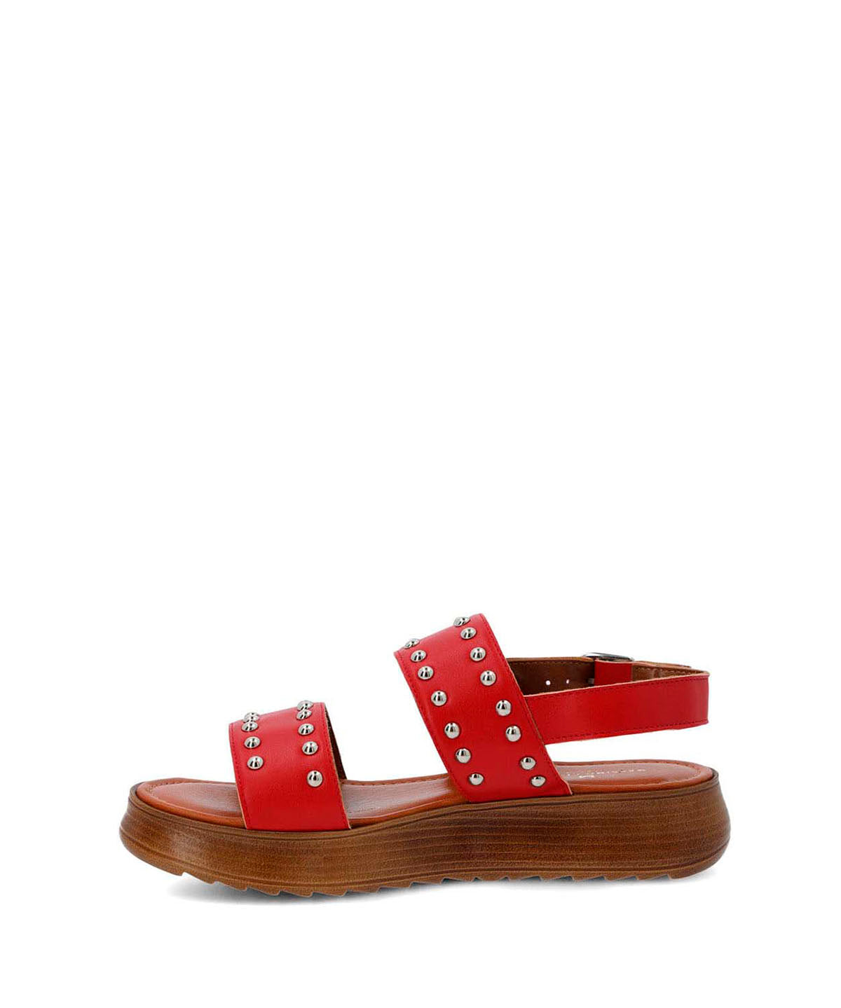 Sandalia Cerutti Mujer Merrada Roja Hush Puppies