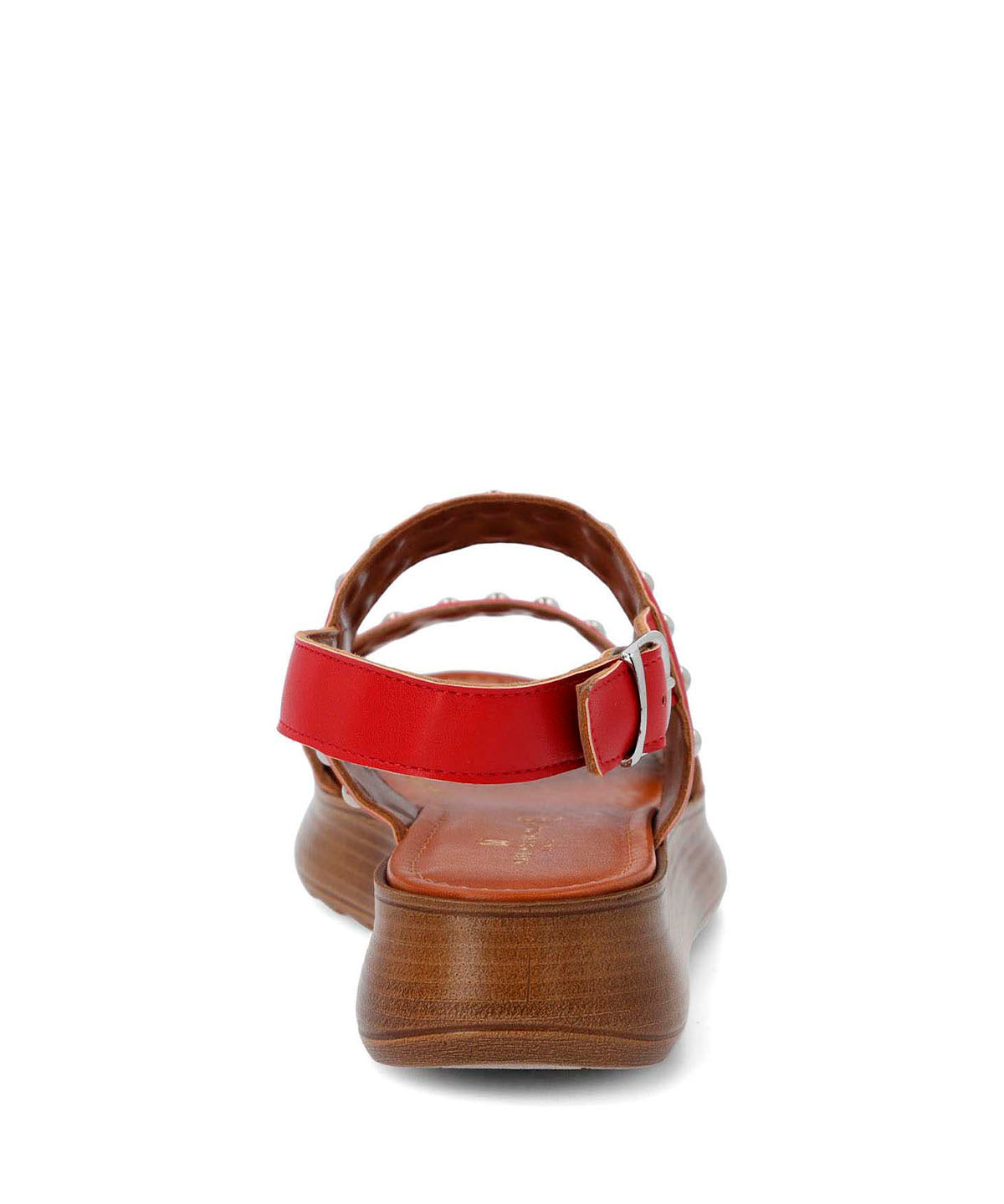 Sandalia Cerutti Mujer Merrada Roja Hush Puppies