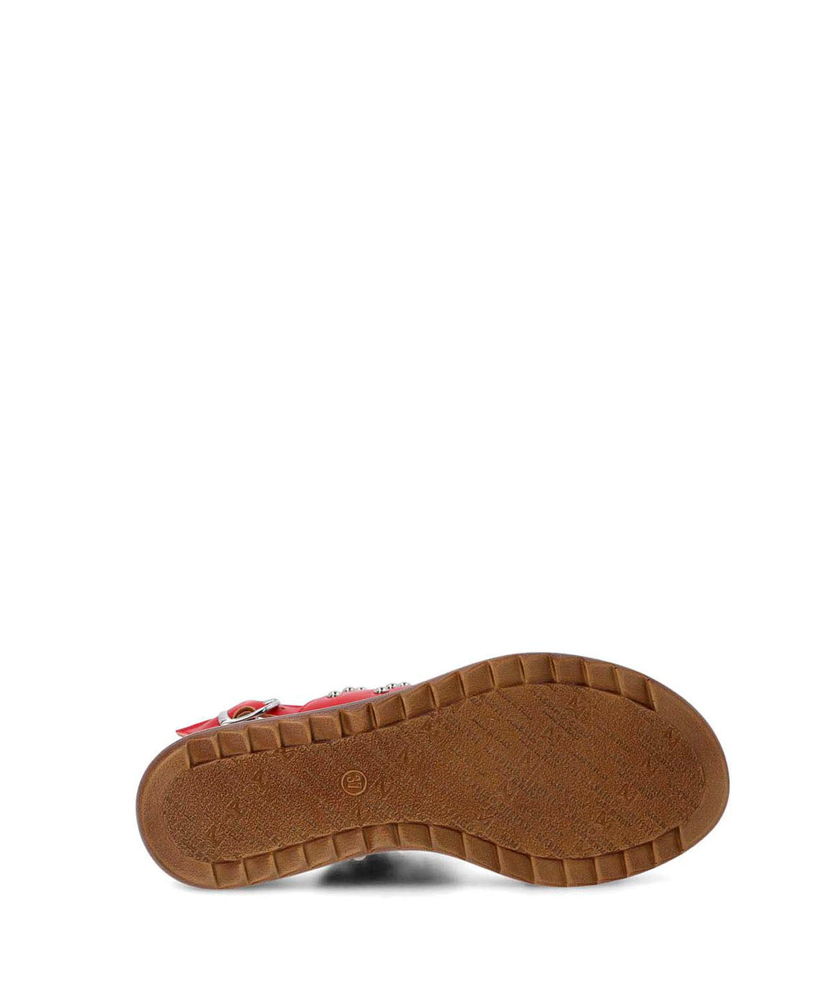 Sandalia Cerutti Mujer Merrada Roja Hush Puppies