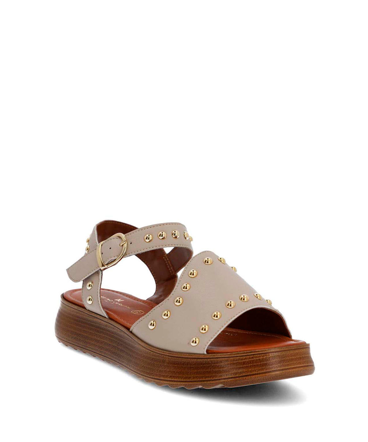 Sandalia Cerutti Mujer Cartiera Beige Hush Puppies