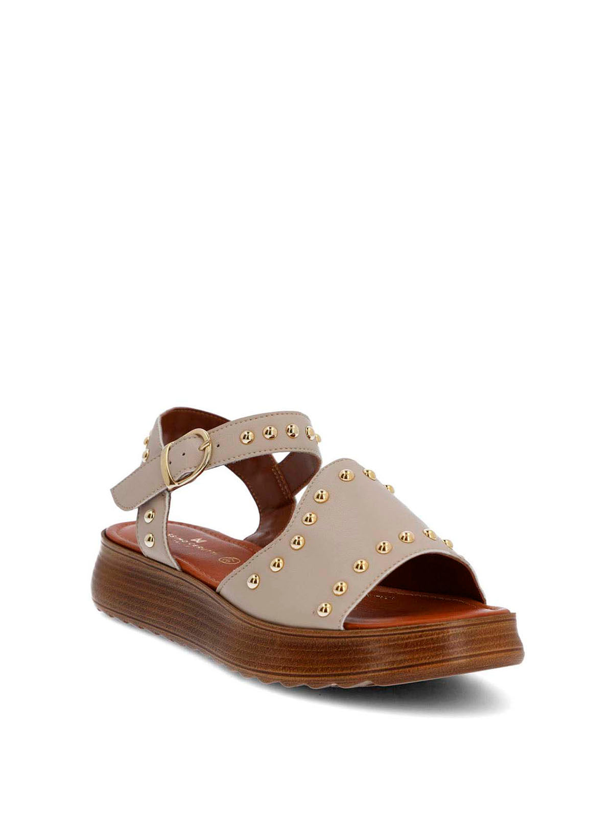 Sandalia Cerutti Mujer Cartiera Beige Hush Puppies