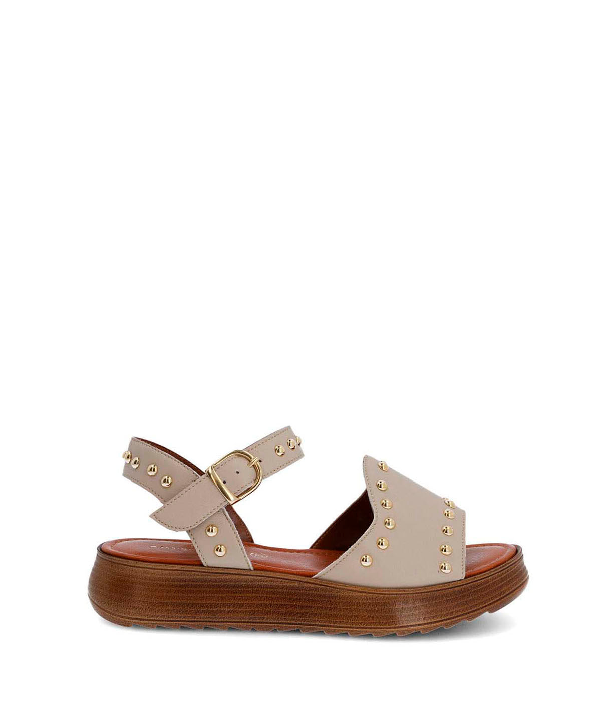 Sandalia Cerutti Mujer Cartiera Beige Hush Puppies