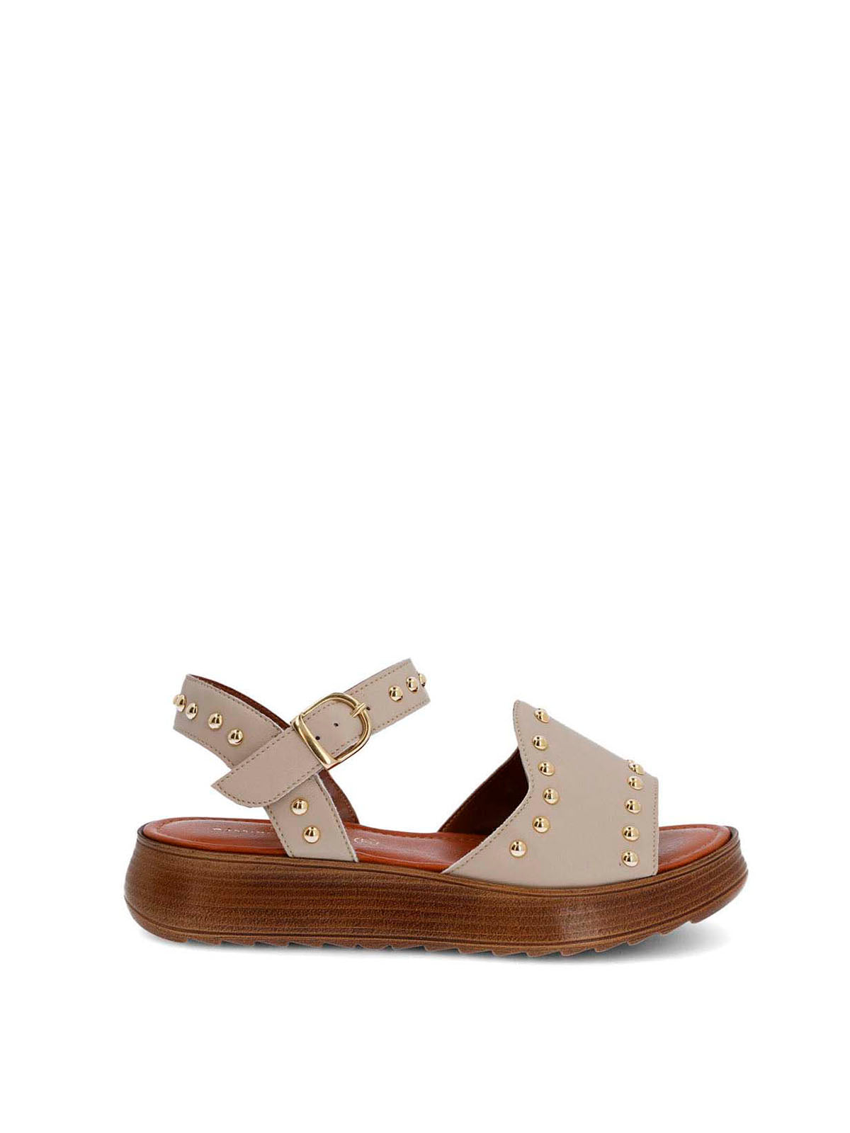 Sandalia Cerutti Mujer Cartiera Beige Hush Puppies