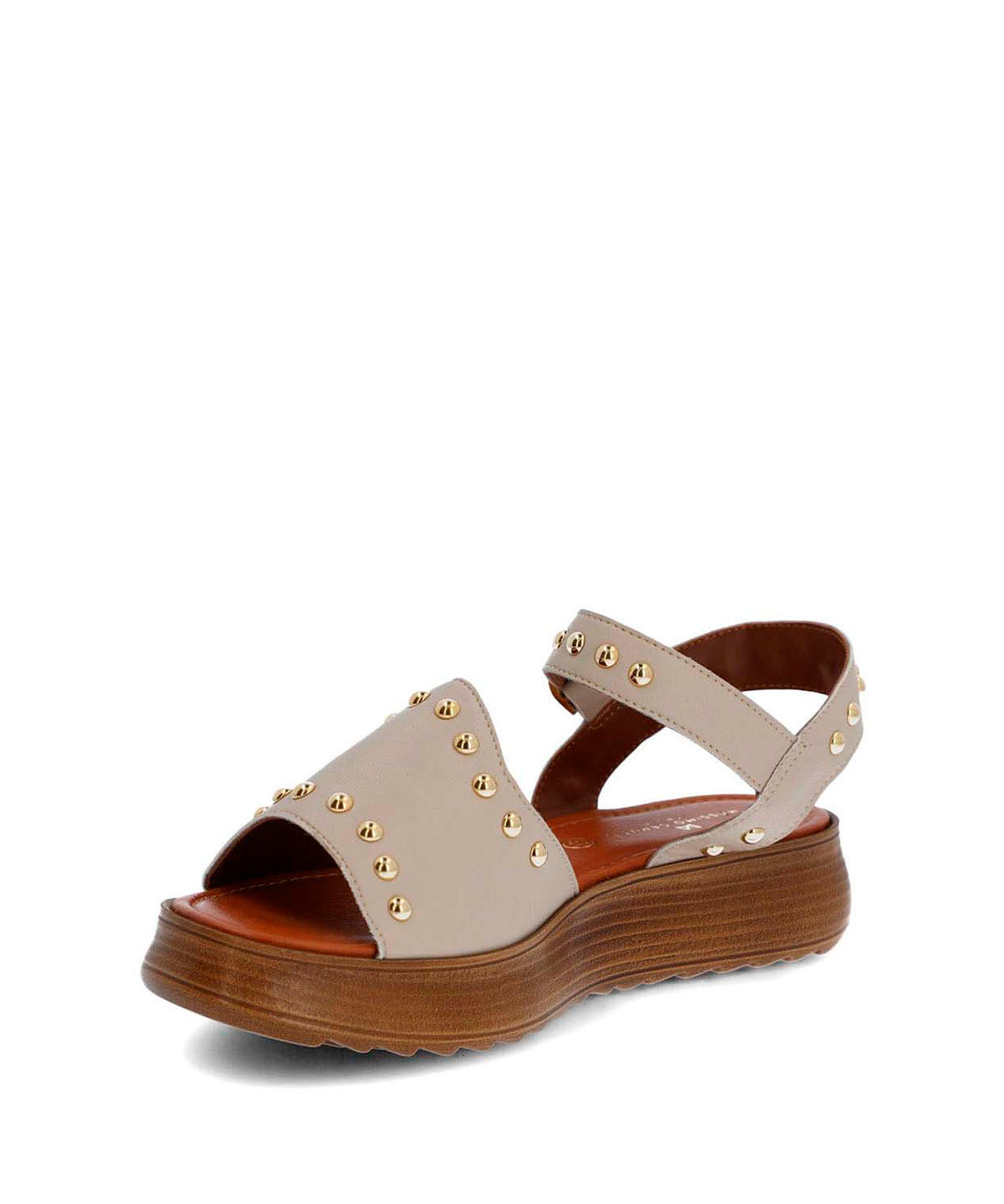 Sandalia Cerutti Mujer Cartiera Beige Hush Puppies