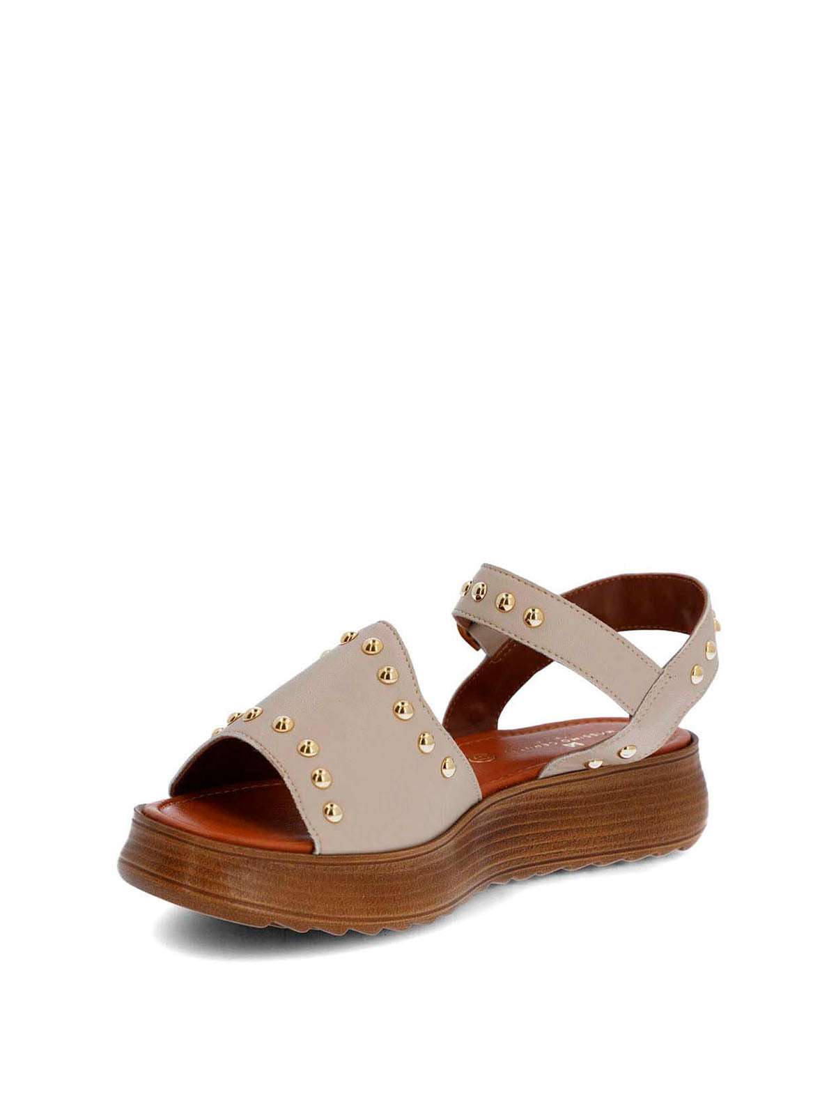 Sandalia Cerutti Mujer Cartiera Beige Hush Puppies