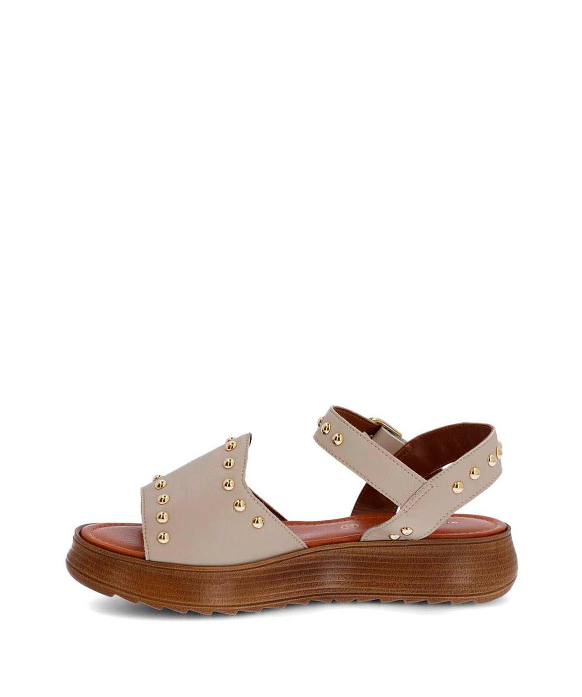 Sandalia Cerutti Mujer Cartiera Beige Hush Puppies