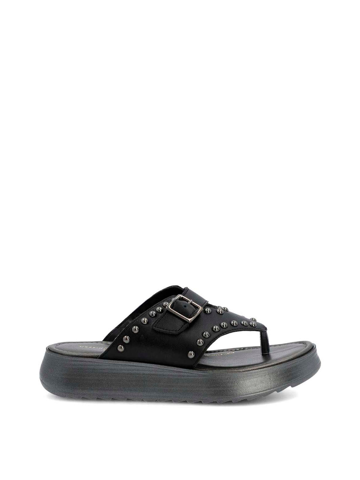 Sandalia Cerutti Mujer Liberaza Negra Hush Puppies