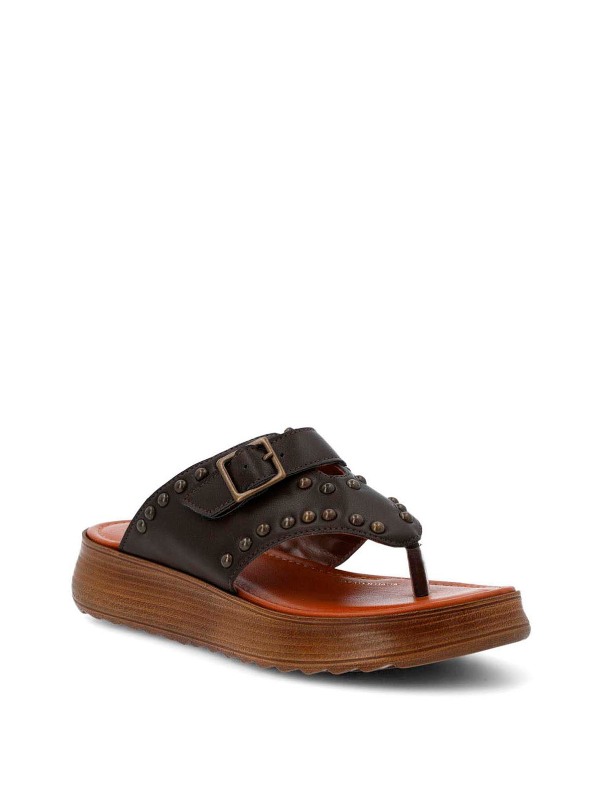 Sandalia Cerutti Mujer Liberaza Café Hush Puppies