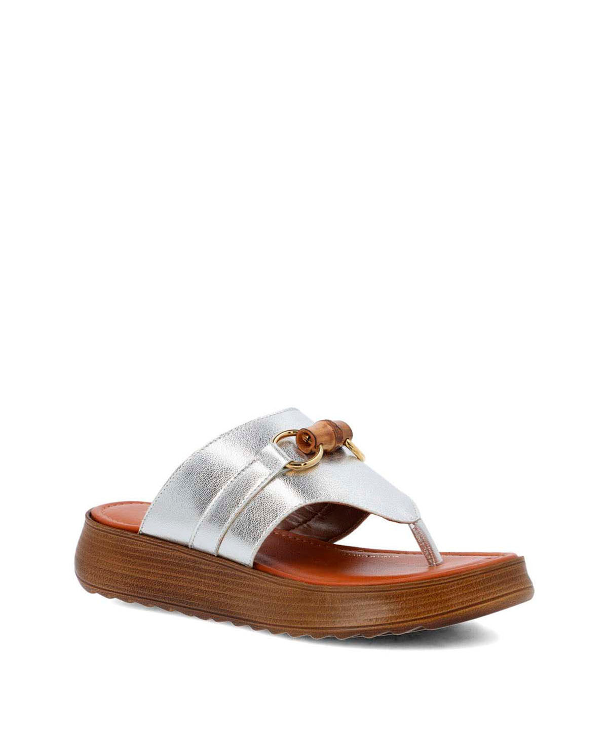 Sandalia Cerutti Mujer Vicinale Metalizada Hush Puppies