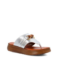 Sandalia Cerutti Mujer Vicinale Metalizada Hush Puppies