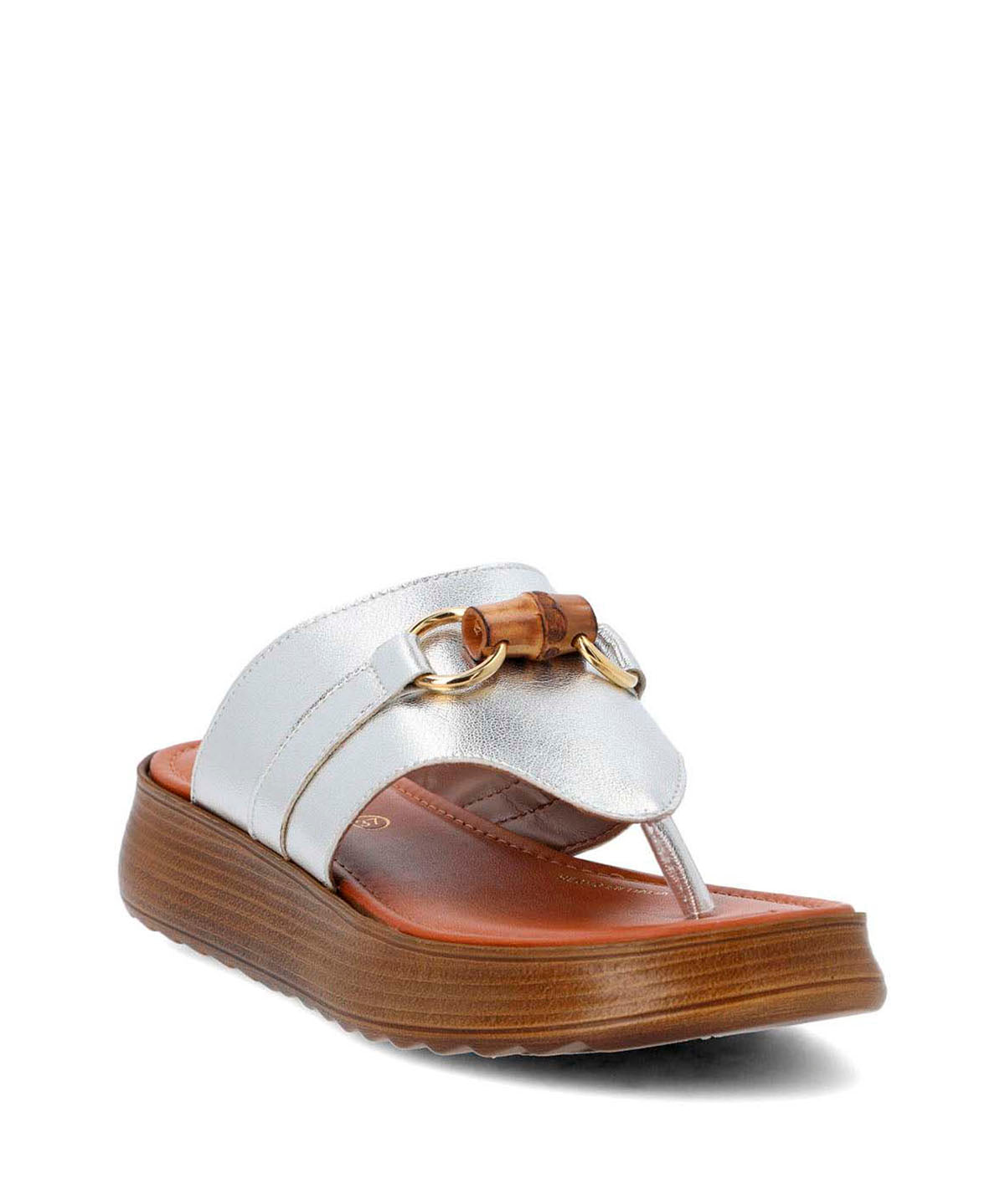 Sandalia Cerutti Mujer Vicinale Metalizada Hush Puppies