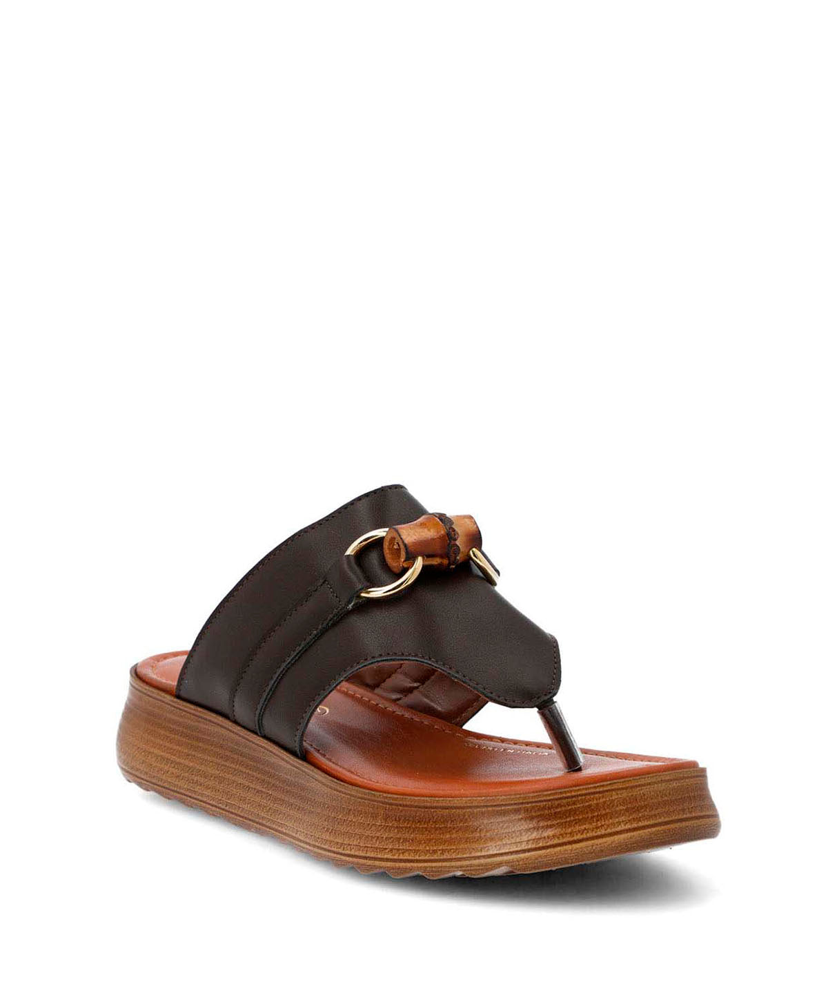 Sandalia Cerutti Mujer Vicinale Café Hush Puppies