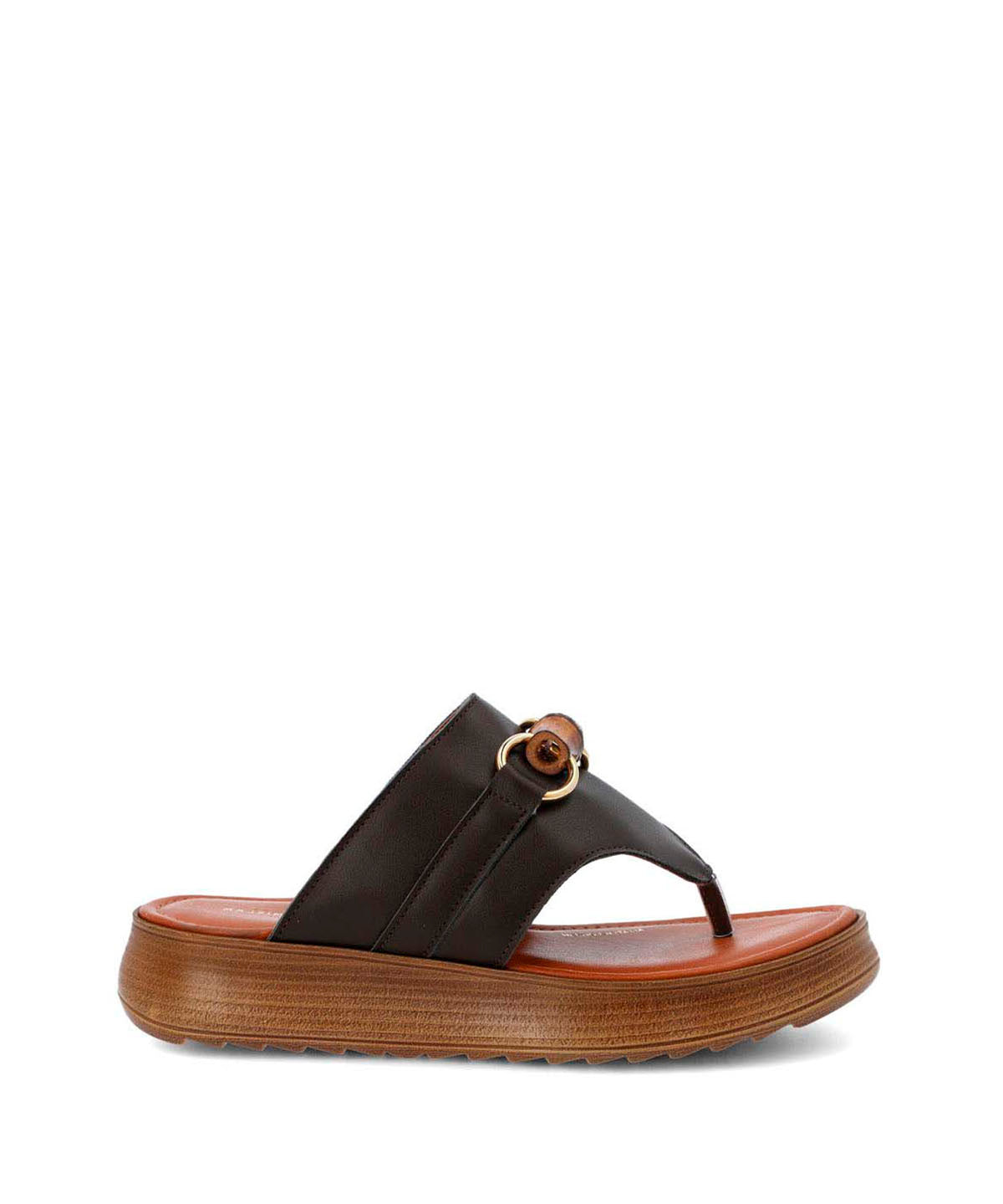 Sandalia Cerutti Mujer Vicinale Café Hush Puppies