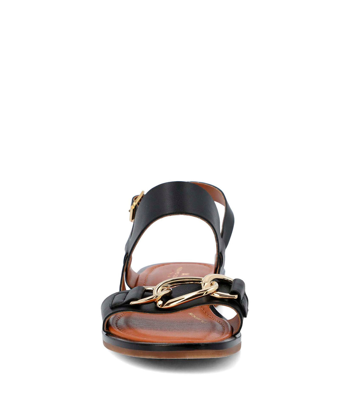 Sandalia Cerutti Mujer Midia Negra Hush Puppies