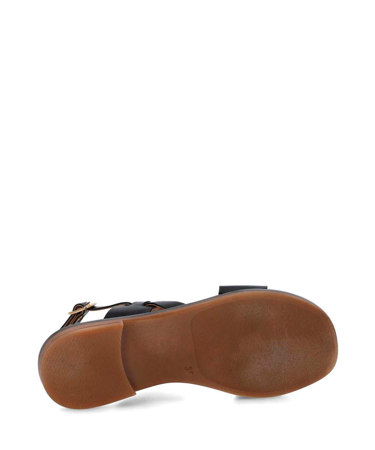 Sandalia Cerutti Mujer Midia Negra Hush Puppies