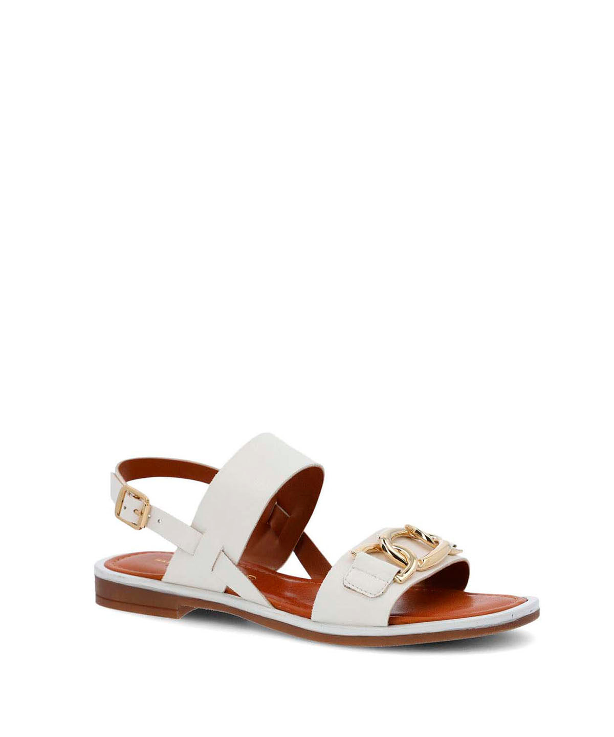 Sandalia Cerutti Mujer Midia Blanca Hush Puppies