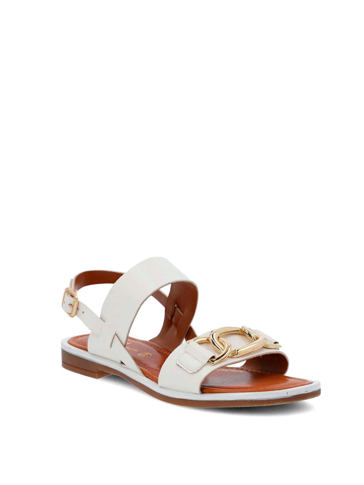 Sandalia Cerutti Mujer Midia Blanca Hush Puppies