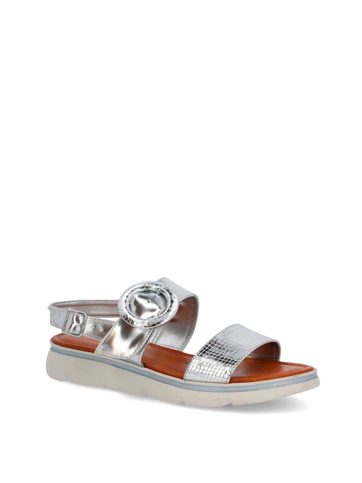 Sandalia Cerutti Mujer Dirillo Metalizada Hush Puppies | Hush Puppies