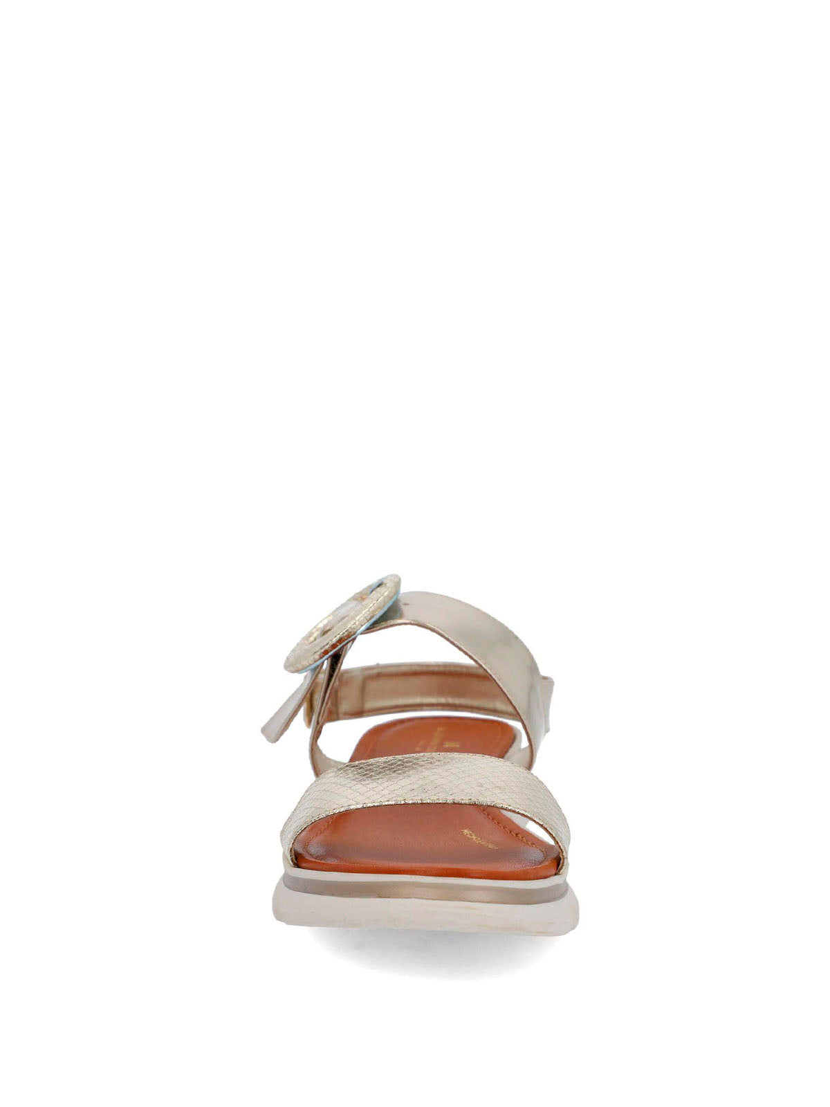 Sandalia Cerutti Mujer Dirillo Metalizada Hush Puppies