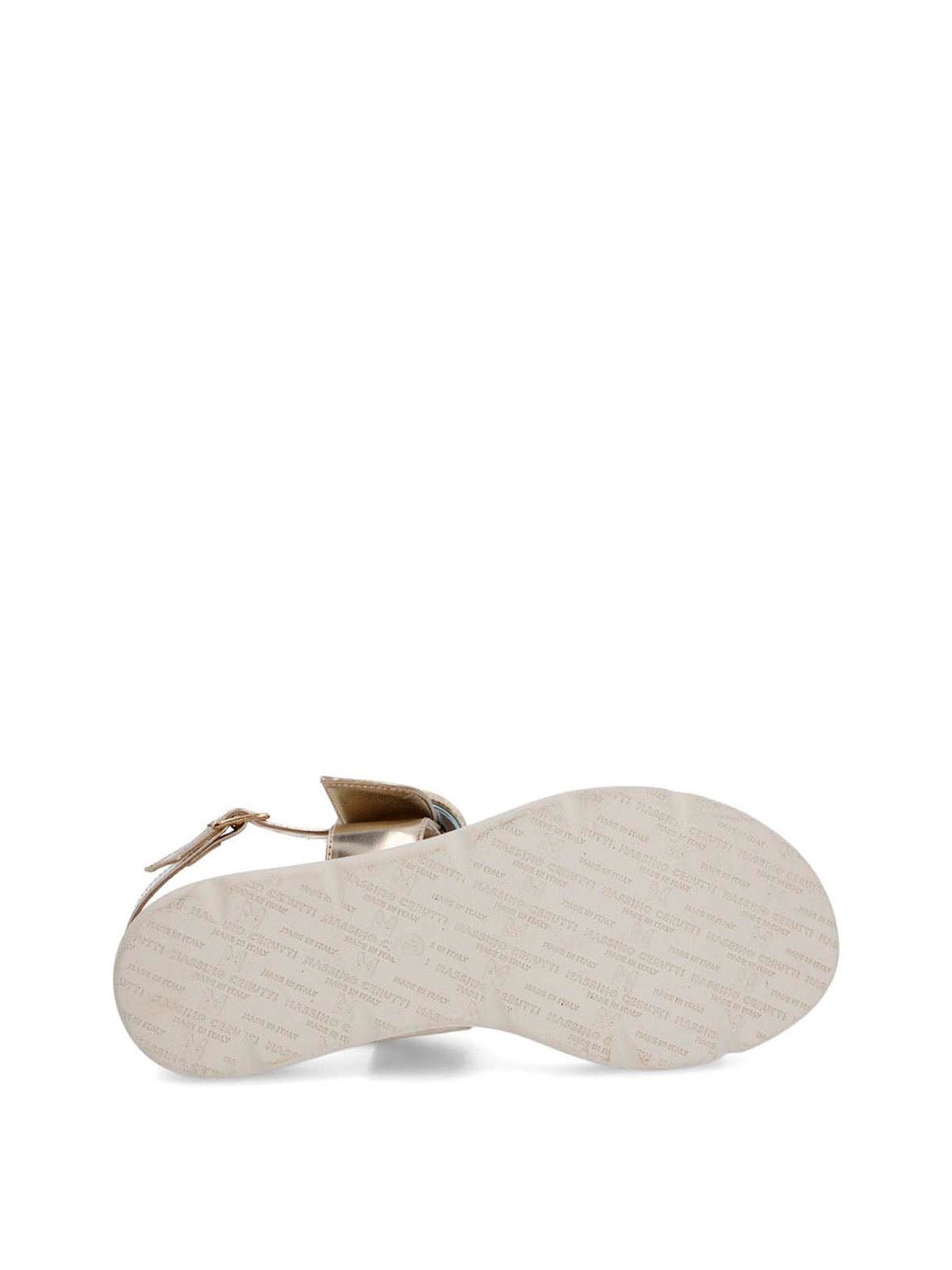Sandalia Cerutti Mujer Dirillo Metalizada Hush Puppies