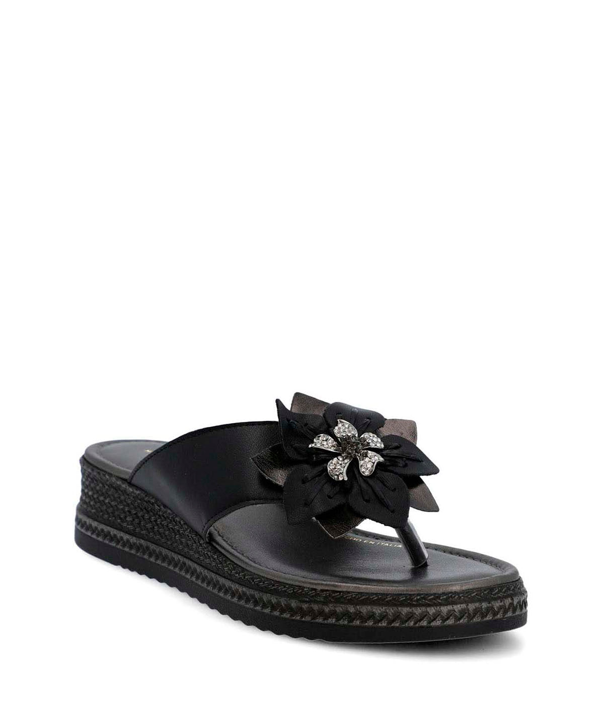 Sandalia Cerutti Mujer Cipressi Negra Hush Puppies