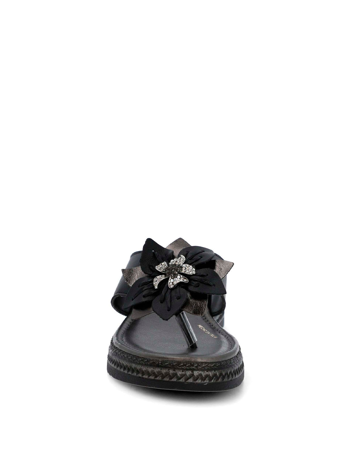 Sandalia Cerutti Mujer Cipressi Negra Hush Puppies