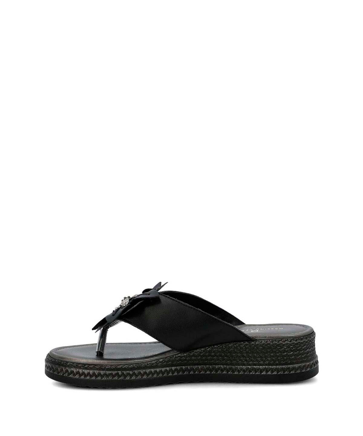 Sandalia Cerutti Mujer Cipressi Negra Hush Puppies