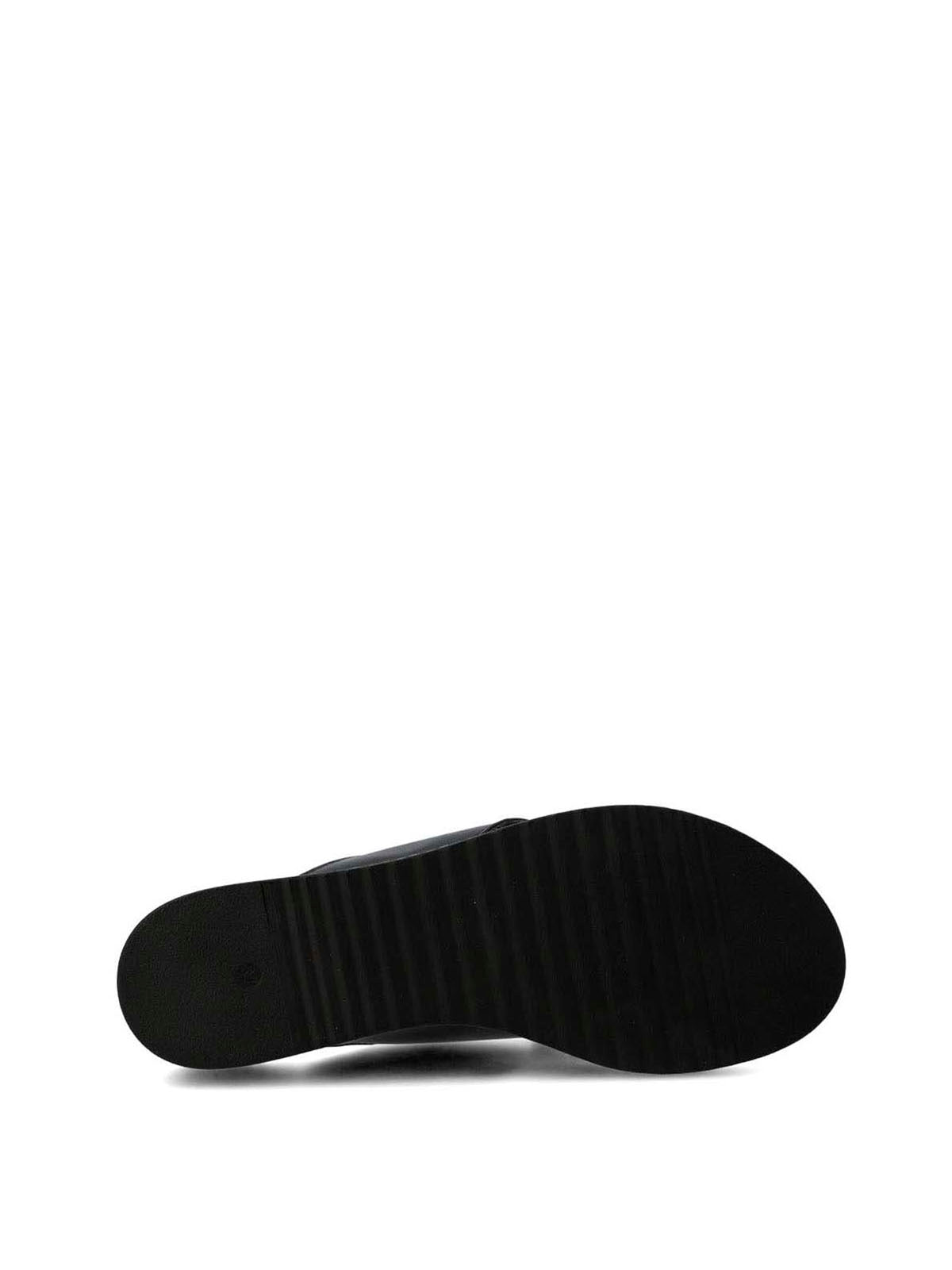 Sandalia Cerutti Mujer Cipressi Negra Hush Puppies