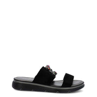 Sandalia Cerutti Mujer Aquino Negra Hush Puppies