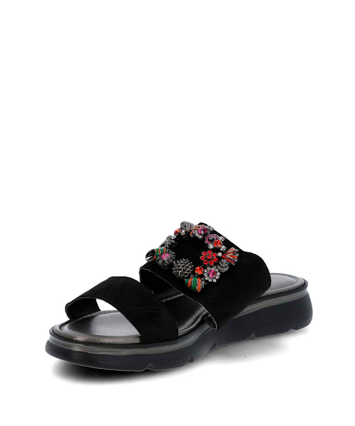 Sandalia Cerutti Mujer Aquino Negra Hush Puppies