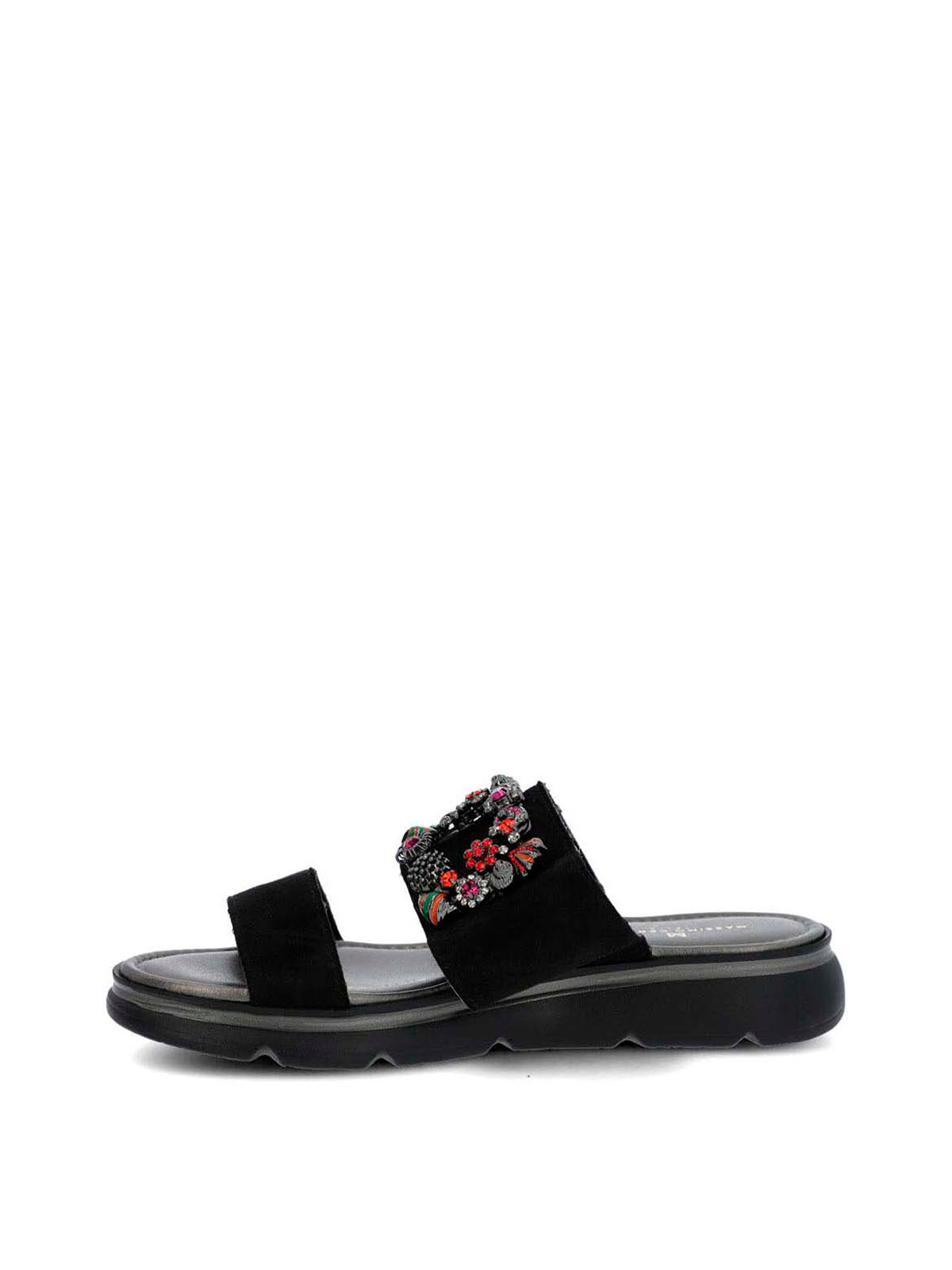 Sandalia Cerutti Mujer Aquino Negra Hush Puppies