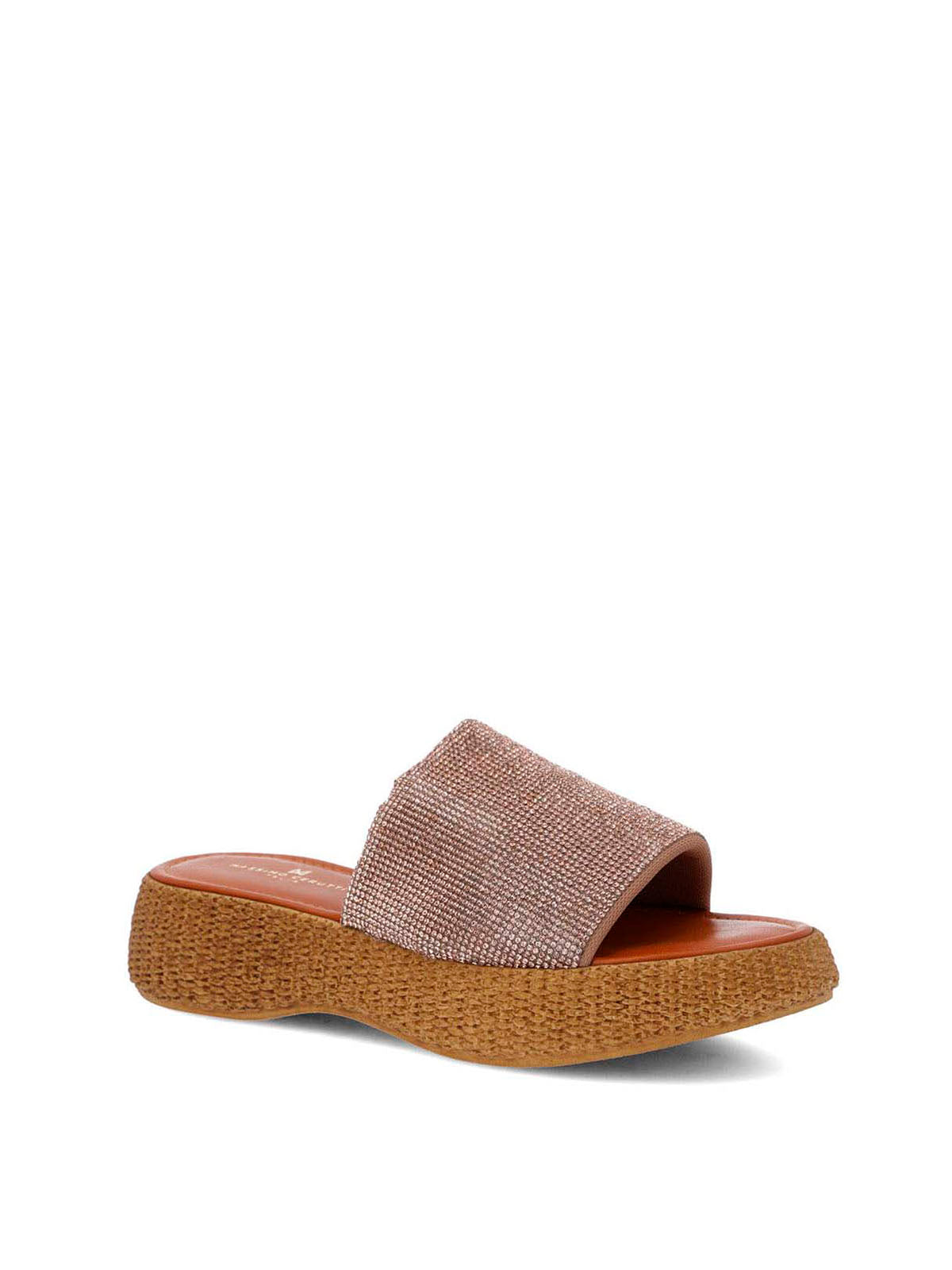 Sandalia Cerutti Mujer Saitta Metalizada Hush Puppies
