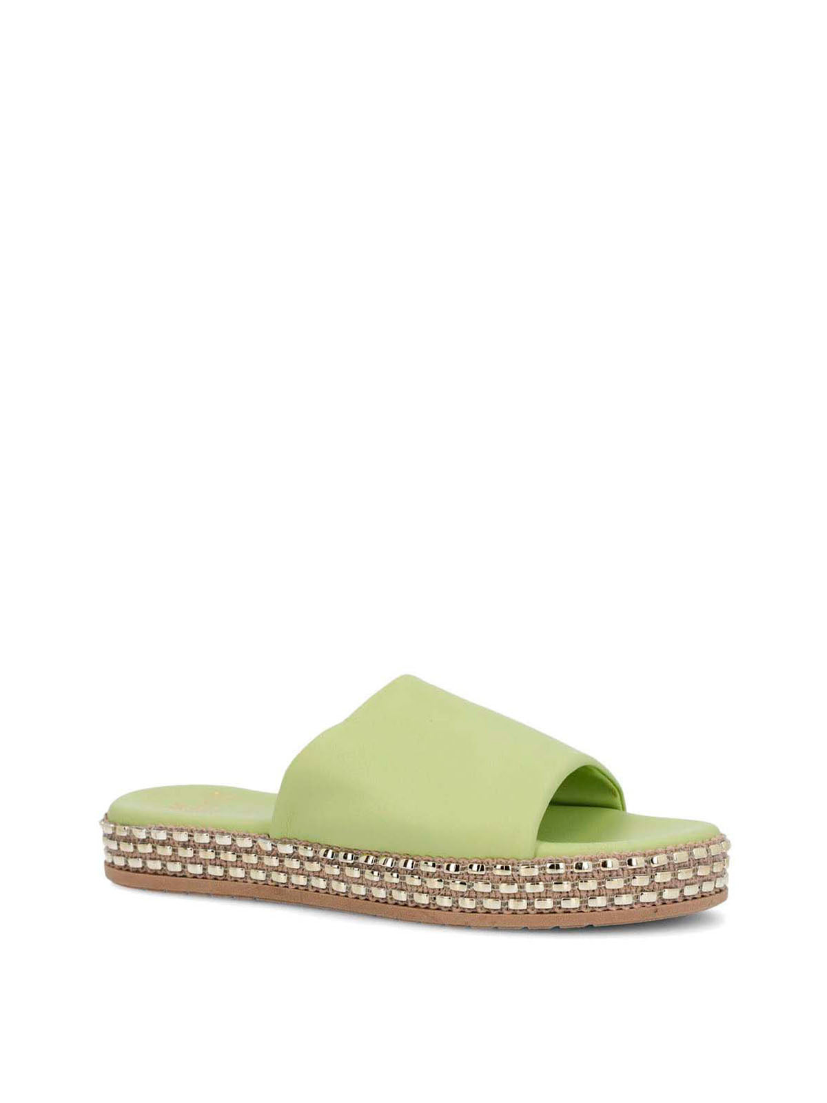 Sandalia Cerutti Mujer Ducato Verde Hush Puppies