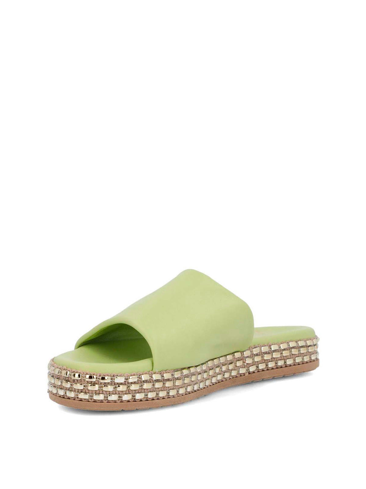 Sandalia Cerutti Mujer Ducato Verde Hush Puppies