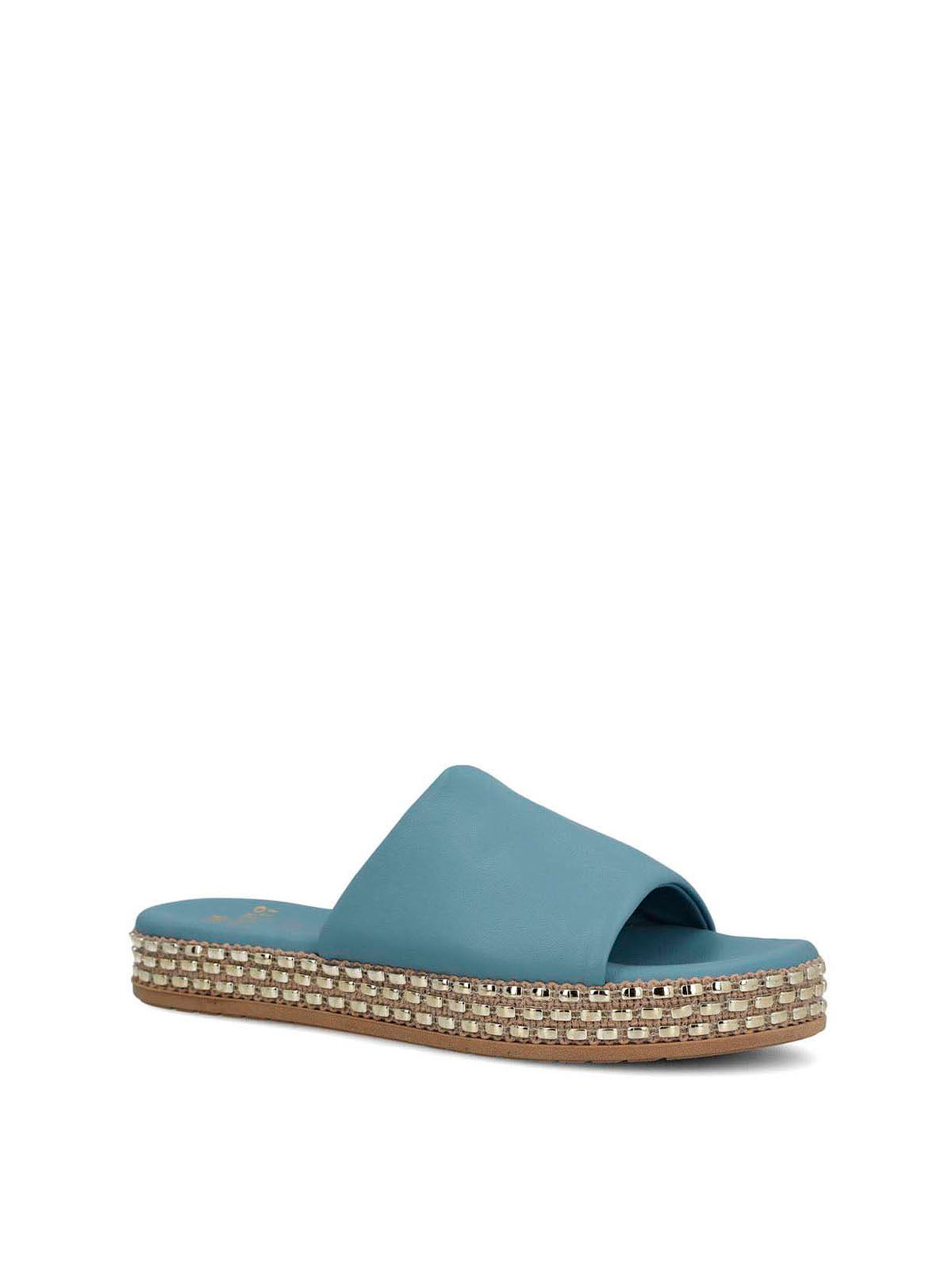 Sandalia Cerutti Mujer Ducato Azul Hush Puppies