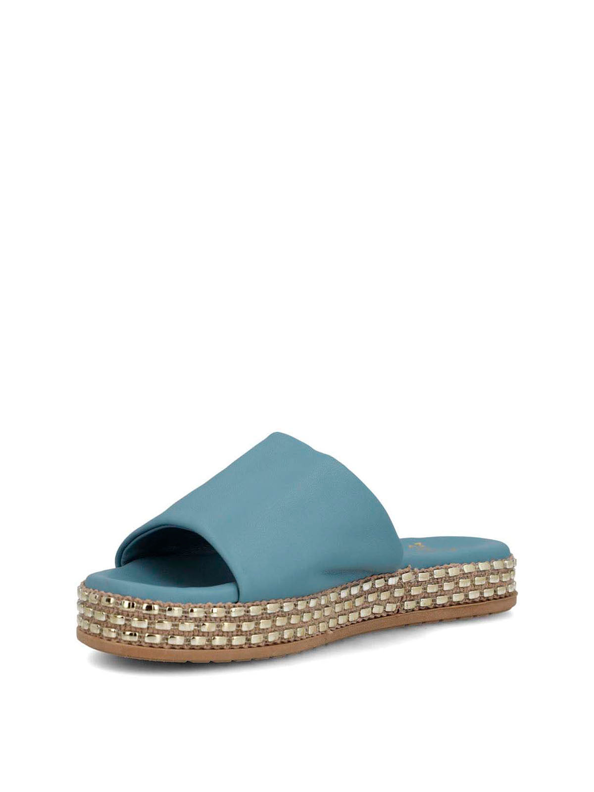 Sandalia Cerutti Mujer Ducato Azul Hush Puppies