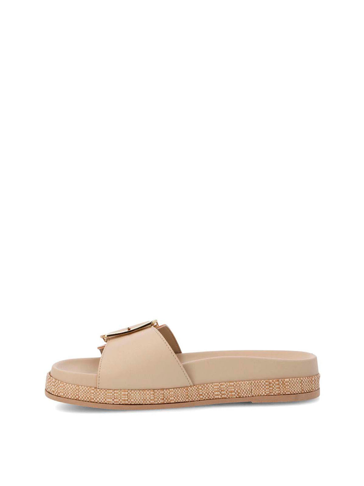 Sandalia Cerutti Mujer Vingaza Beige Hush Puppies