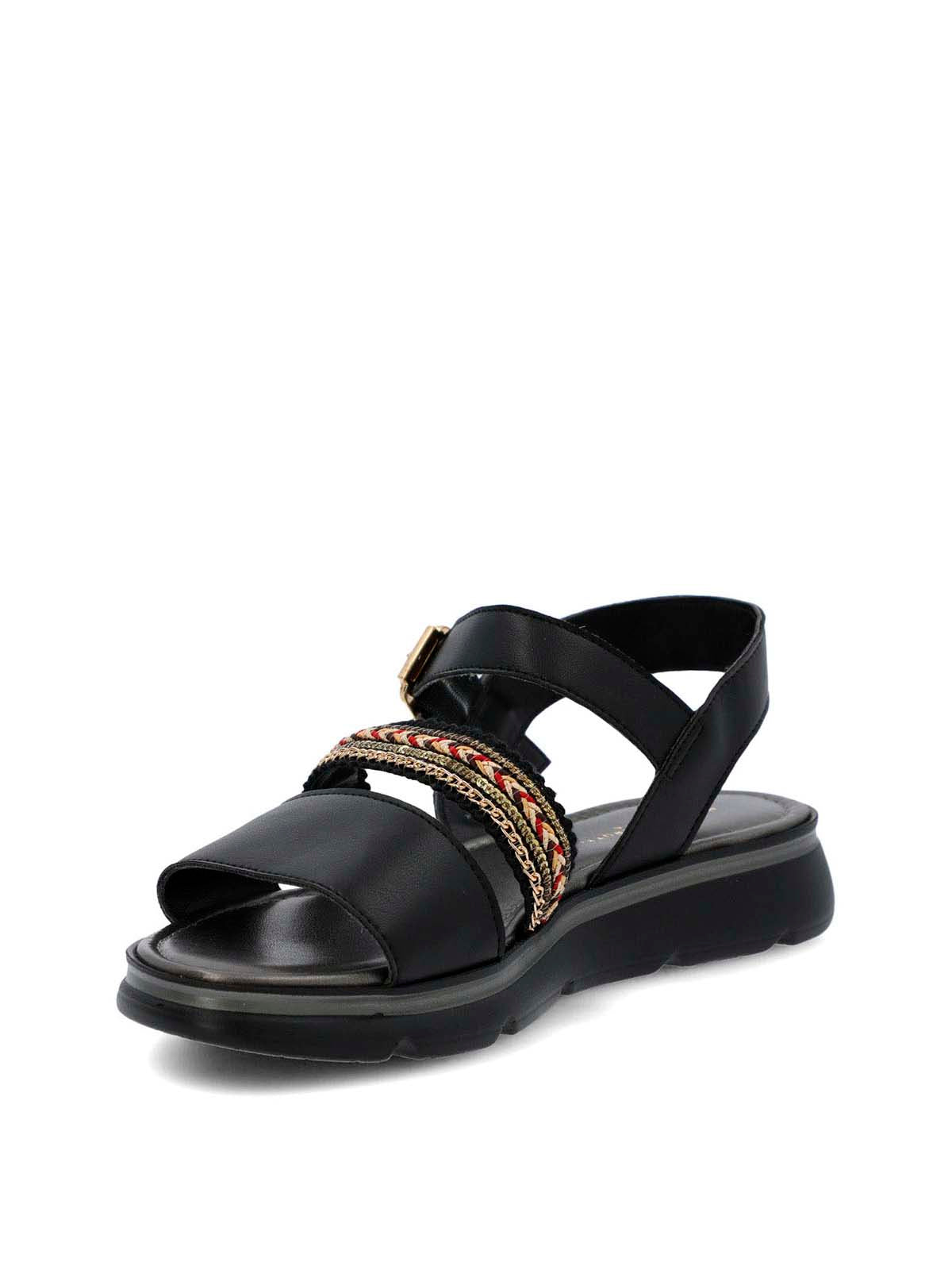 Sandalia Cerutti Mujer Sambucia Negra Hush Puppies