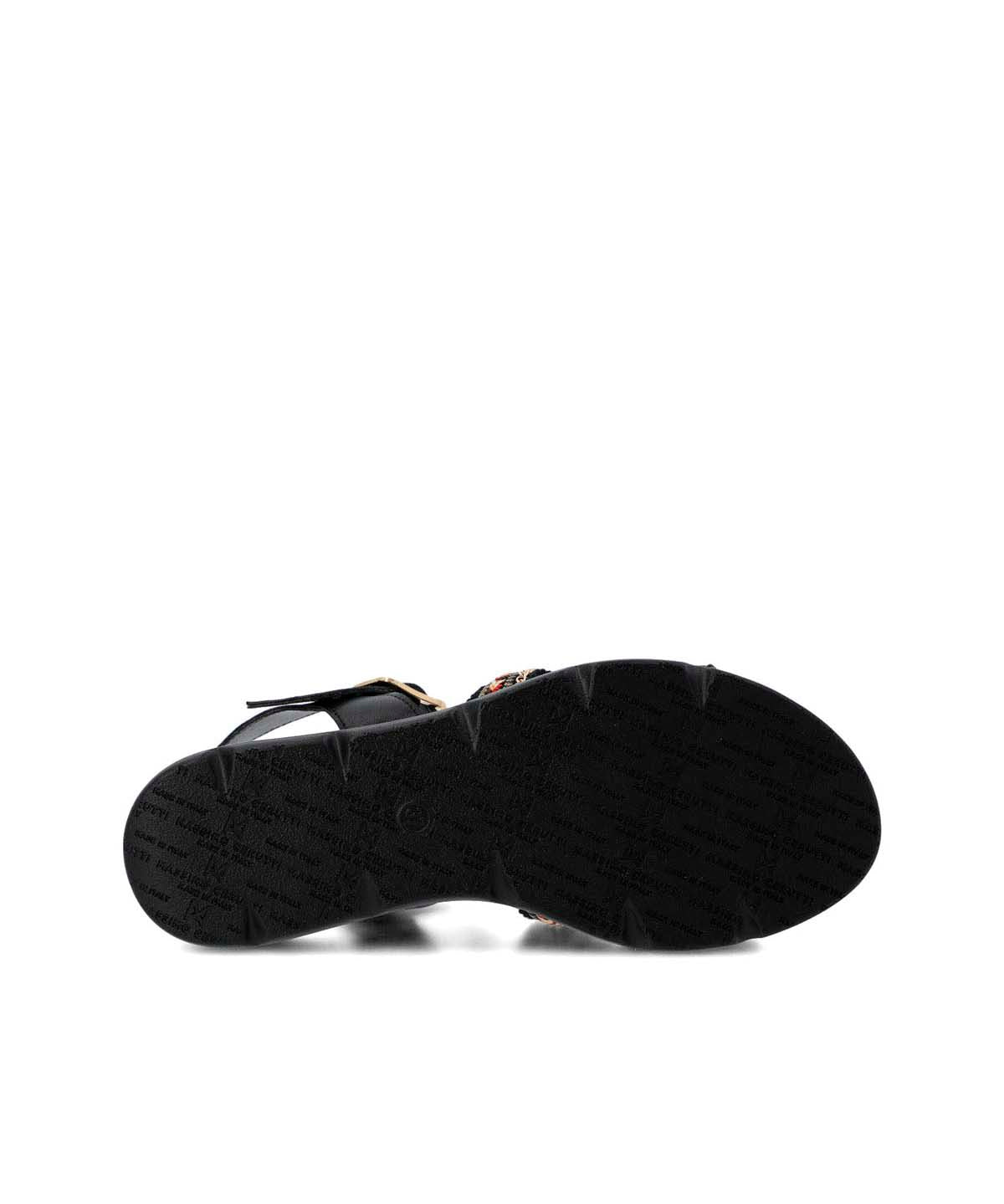 Sandalia Cerutti Mujer Sambucia Negra Hush Puppies