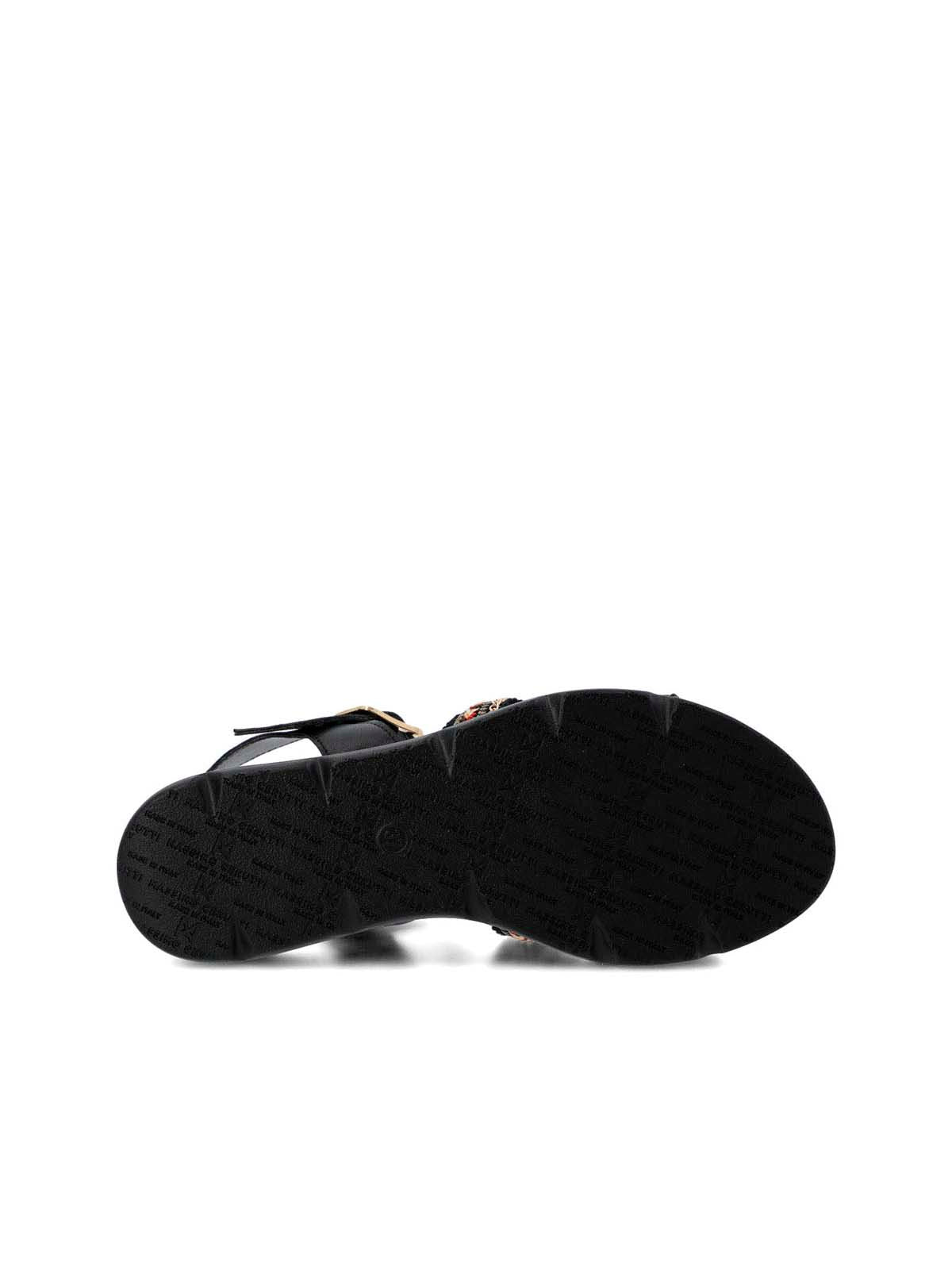 Sandalia Cerutti Mujer Sambucia Negra Hush Puppies