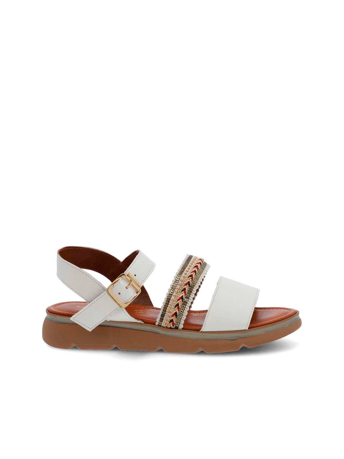 Sandalia Cerutti Mujer Sambucia Blanca Hush Puppies