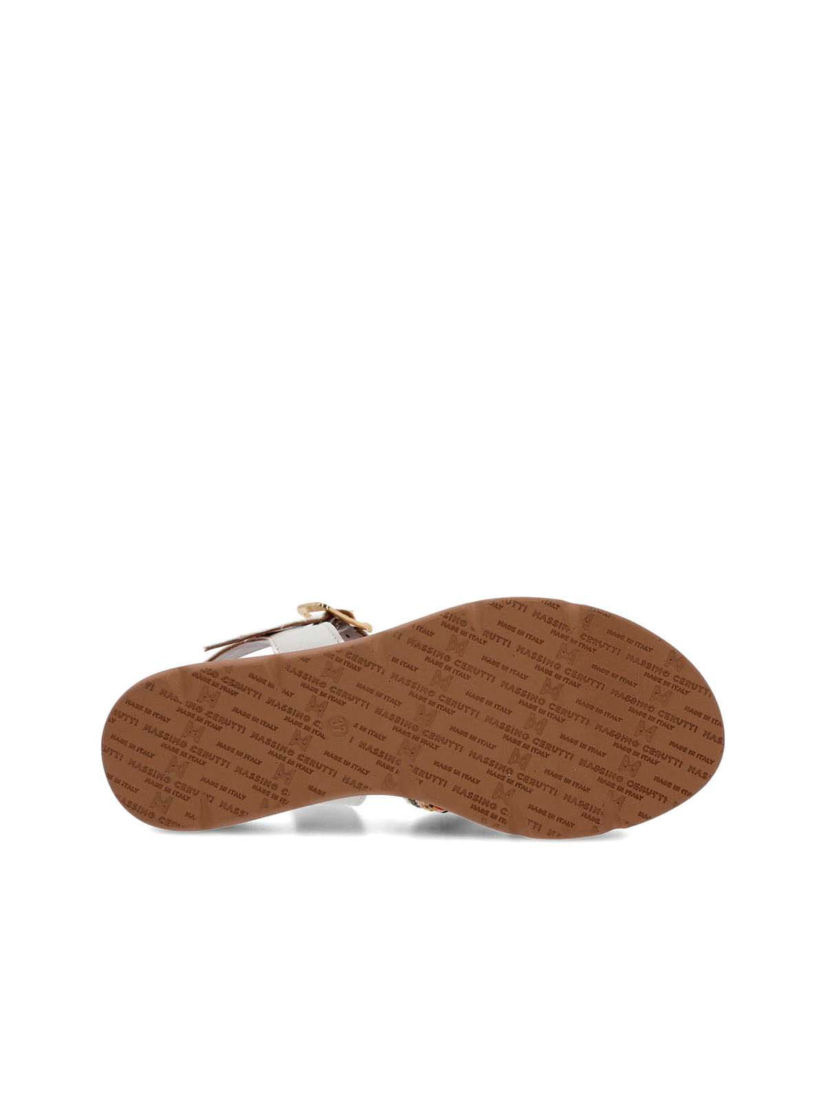 Sandalia Cerutti Mujer Sambucia Blanca Hush Puppies