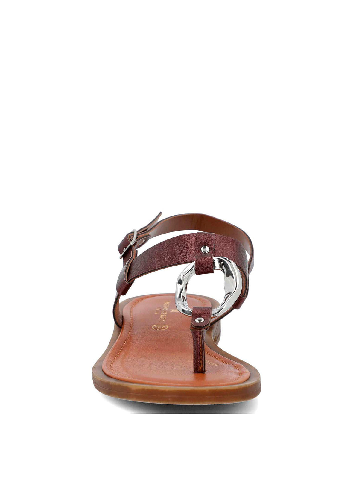 Sandalia Cerutti Mujer Pisani Roja Hush Puppies