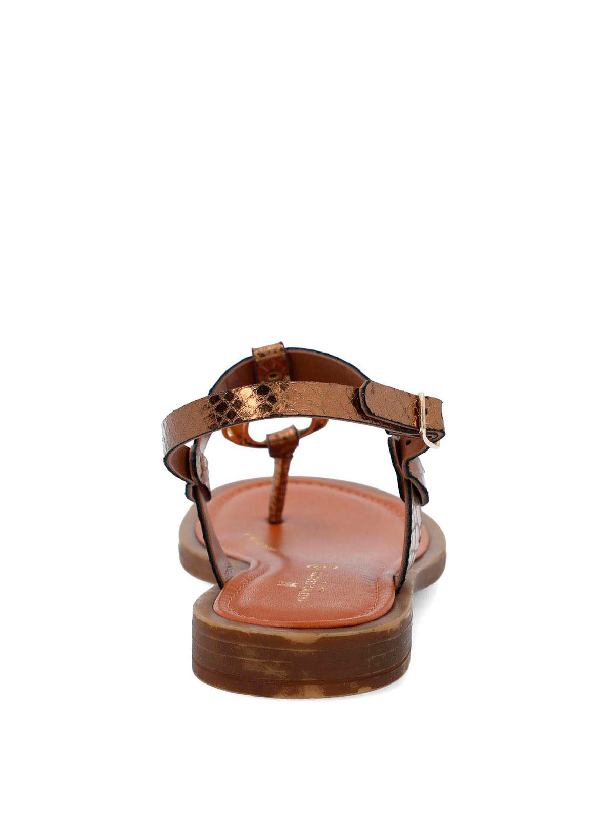 Sandalia Cerutti Mujer Pisani Metalizada Hush Puppies