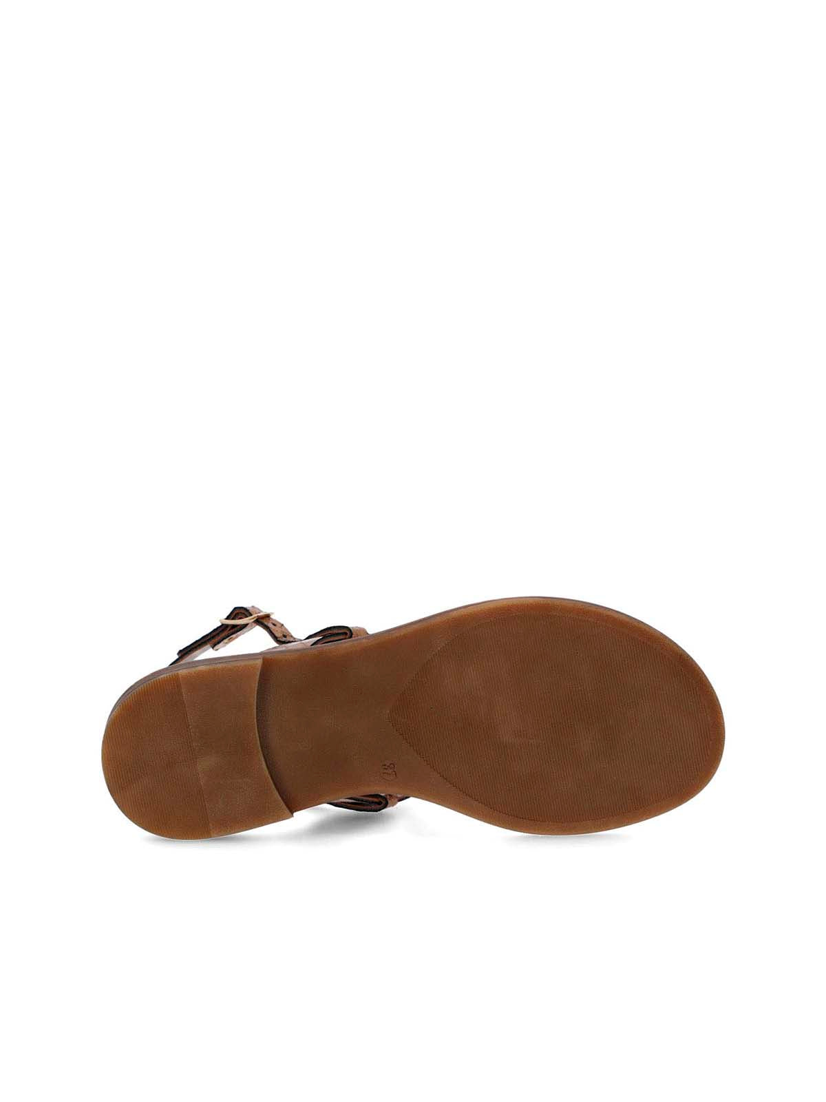 Sandalia Cerutti Mujer Pisani Metalizada Hush Puppies