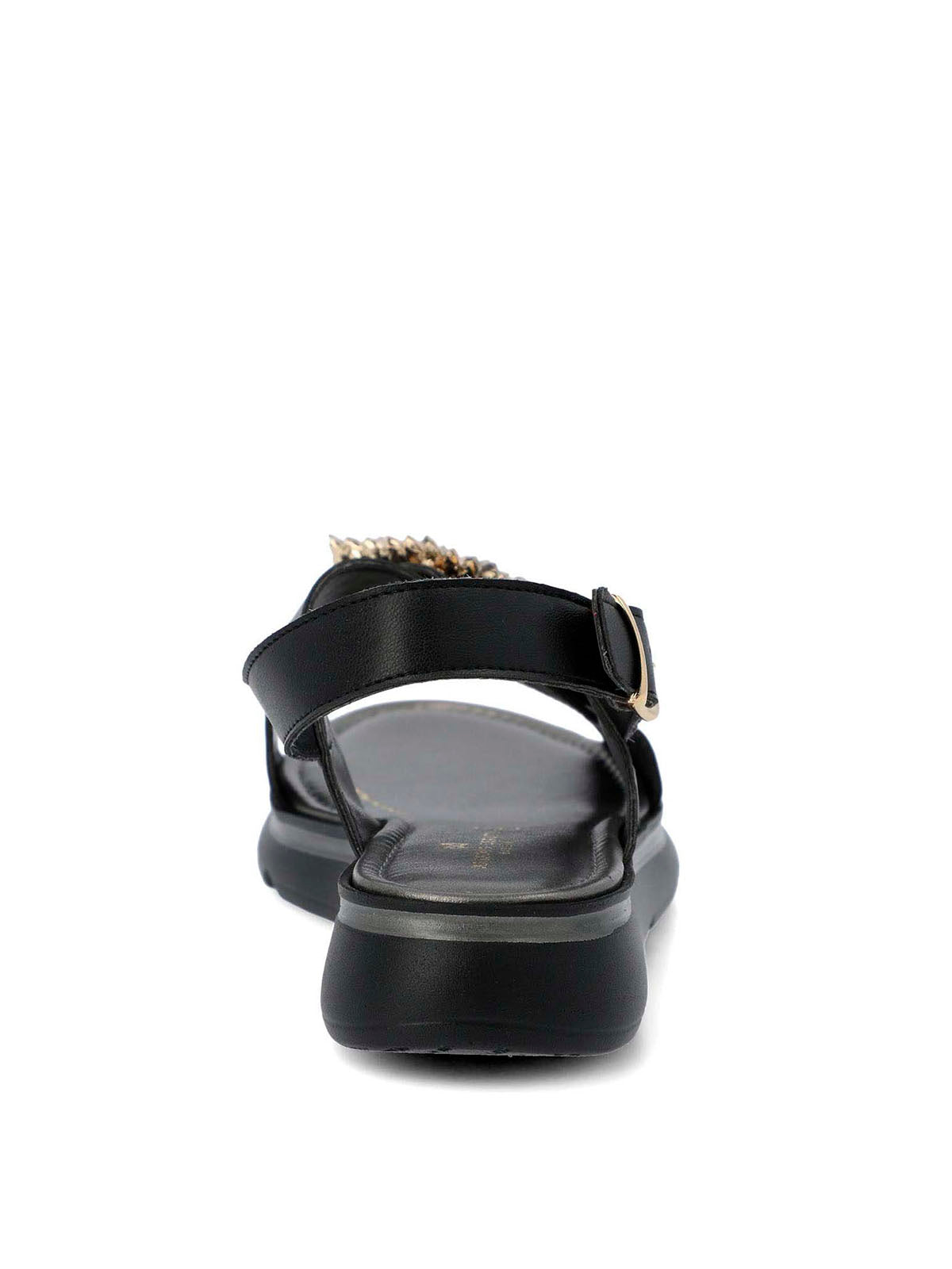 Sandalia Cerutti Mujer Gullo Negra Hush Puppies